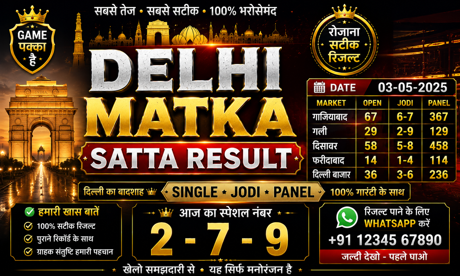 How to Check Delhi Matka Satta Result on Lucky Satta